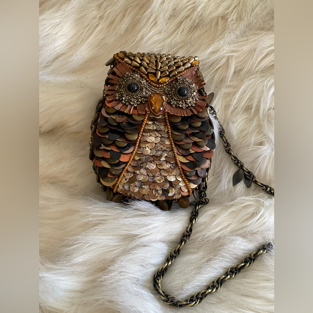Mary France’s owl purse, Brand new